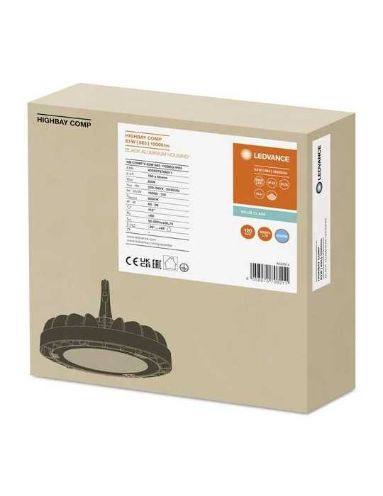 Campana compact 83w 6500 ip65 10000lum OSRAM
