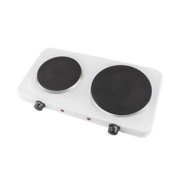 Hornillo electrico kuken 2500 watios blanco 33669 ALFA