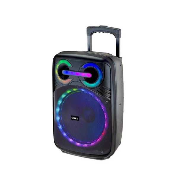 Altavoz carro 80w c/luz y microfono pdt-1523 ELCO