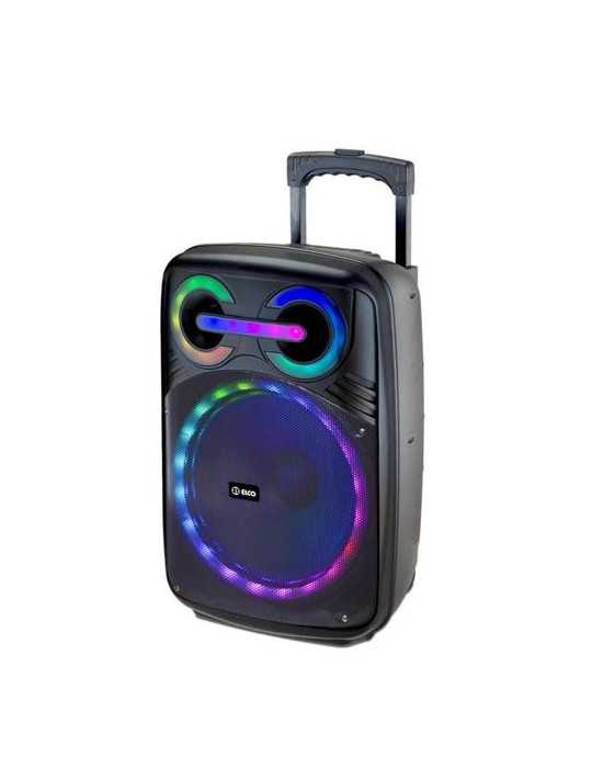 Altavoz carro 80w c/luz y microfono pdt-1523 ELCO