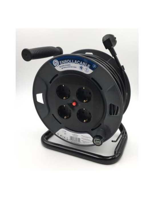 Enrollacable 4 tomas 16a 25m. 3x1.5mm mome25164-mp LUCECO