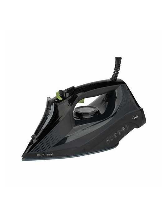 Plancha de vapor ceramica negra 3000w jepl2401 JATA