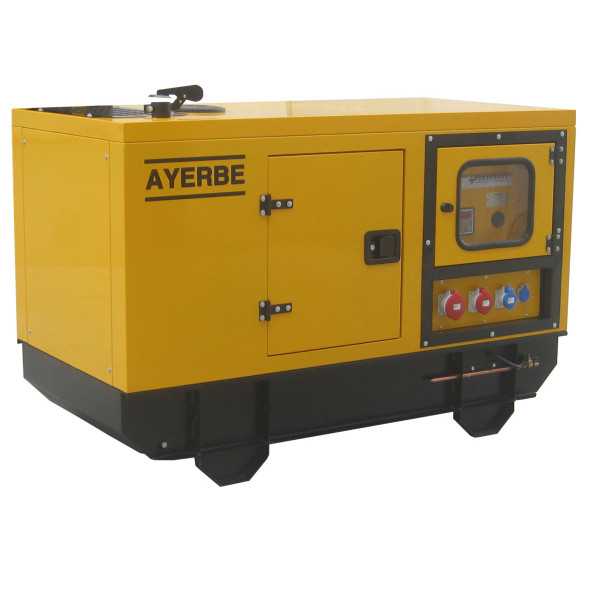 Grupo electrógeno AY-1500-7 mn insonorizado automático AYERBE