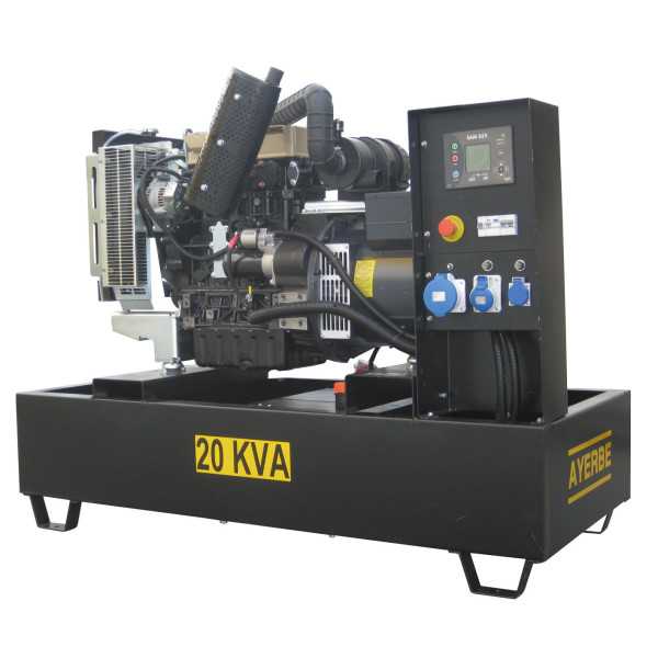 Grupo electrógeno AY-1500-8 TX estandar AYERBE