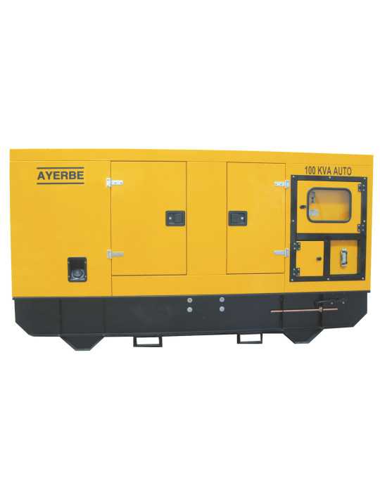 Grupo electrógeno AY-1500-100 TX insonorizado AYERBE