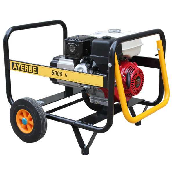 Grupo electrógeno AY-5000 e movil Honda AYERBE