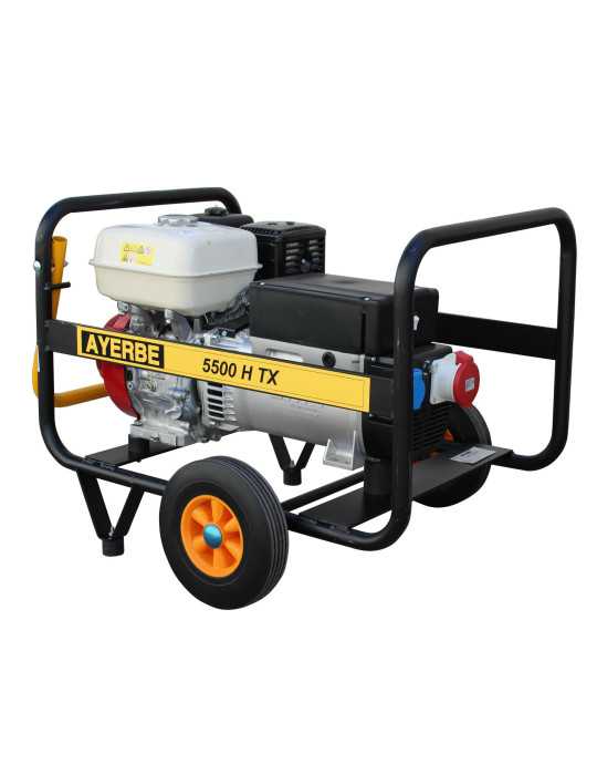 Grupo electrógeno AY-5500 TX Honda AYERBE