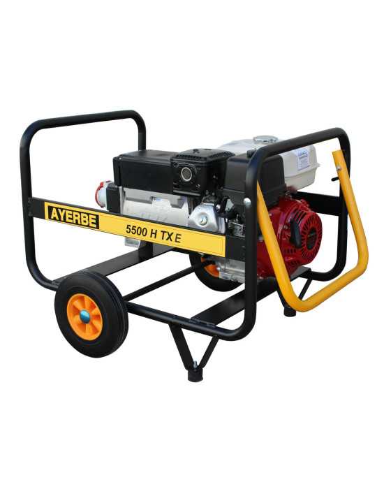 Grupo electrógeno AY-5500 TX e Honda AYERBE