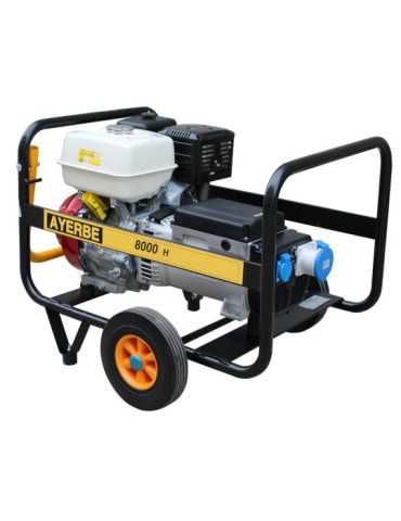 Grupo electrógeno AY-8000 mn/e Honda AYERBE