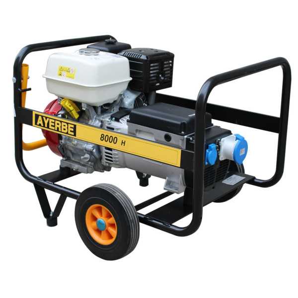 Grupo electrógeno AY-8000 mn/e Honda AYERBE