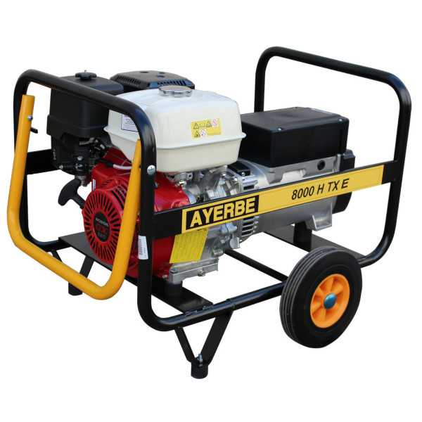 Grupo electrógeno AY-8000 TX /e s/cuad. Honda AYERBE