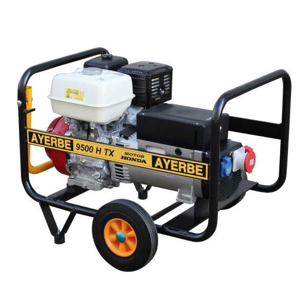 Grupo electrogeno AY-9500 Honda TX AYERBE