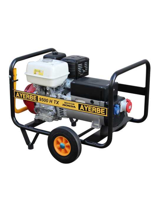 Grupo electrogeno AY-9500 Honda TX AYERBE