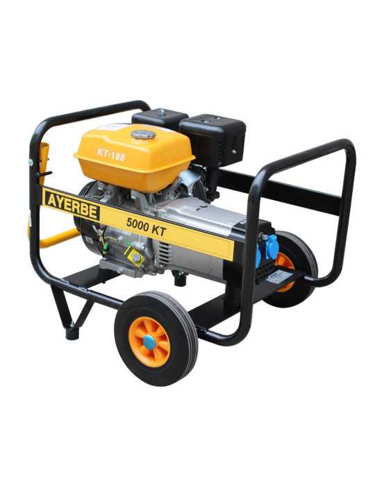 Grupo electrógeno AY-5000 KT mn e AYERBE