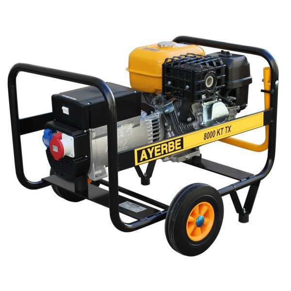 Grupo electrógeno AY-8000 KT TX e AYERBE