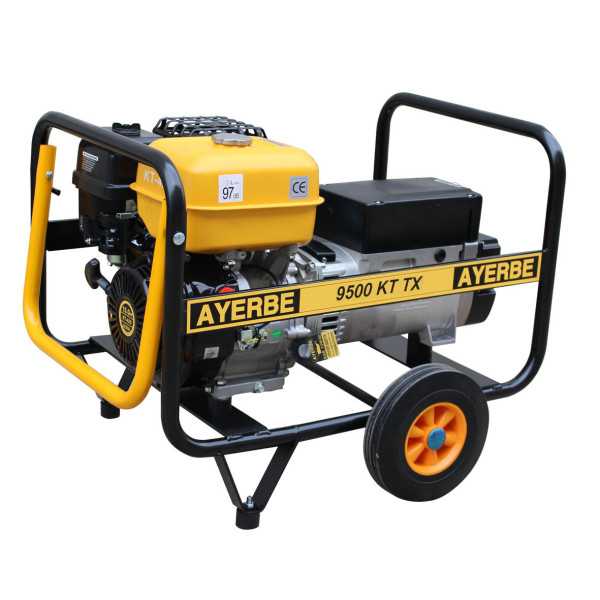 Grupo electrógeno AY-9500 kiotsu TX e AYERBE