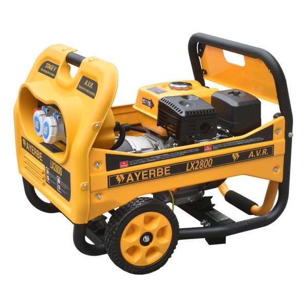 Generador gasoLina LX2800 AYERBE