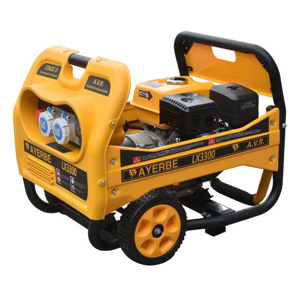 Generador gasoLina LX3300 AYERBE
