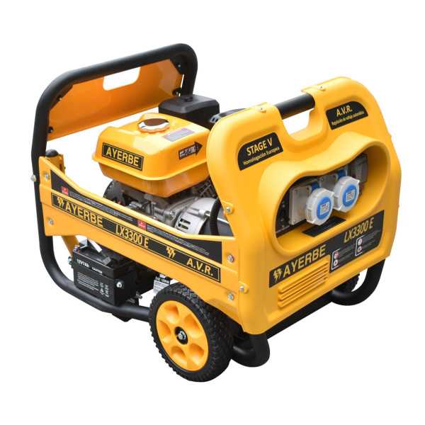 Generador gasoLina LX3300 e AYERBE