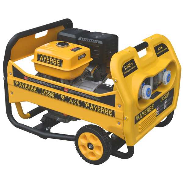 Generador gasoLina LX5500 AYERBE