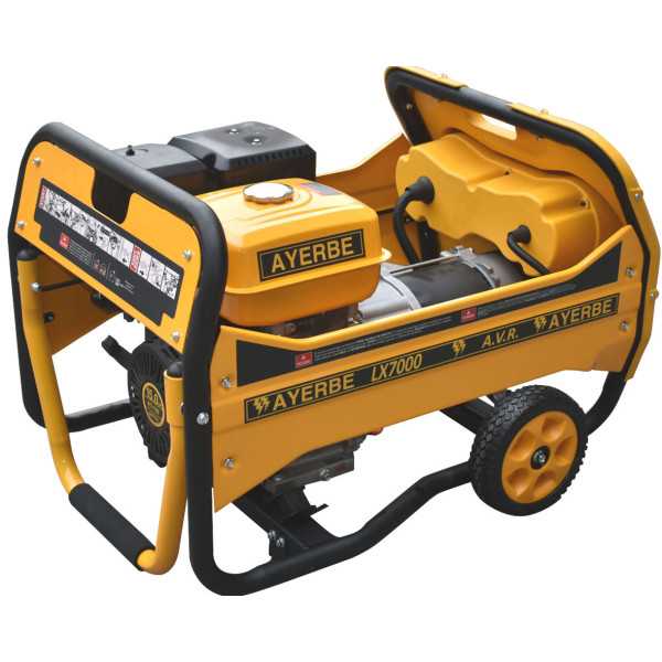 Generador gasoLina LX7000 AYERBE