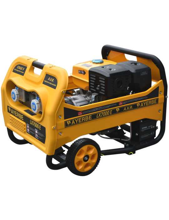 Generador gasoLina LX7000 e AYERBE