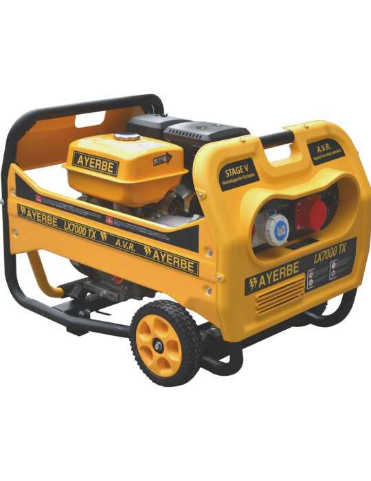 Generador gasoLina LX7000 TX AYERBE