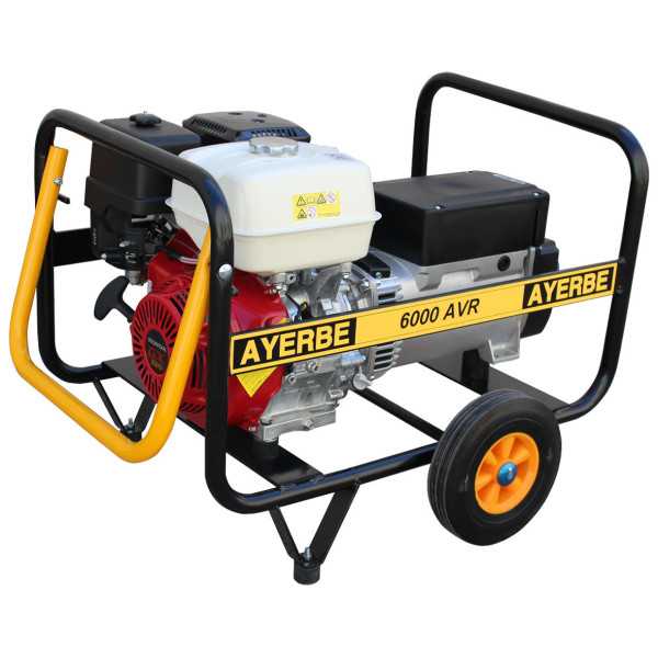 Generador 6000 avr Honda AYERBE