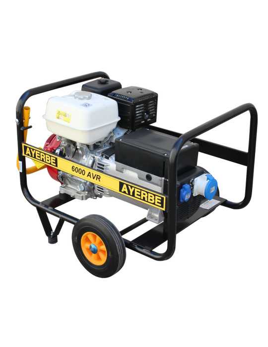 Generador 6000 avr Honda AYERBE