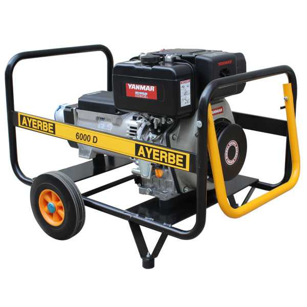 Generador 6000 d mn avr e AYERBE