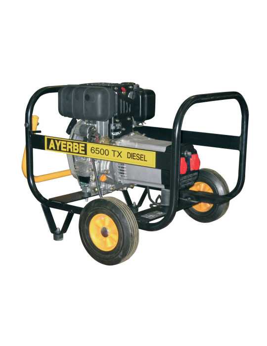 Generador 6500 diesel TX /e AYERBE
