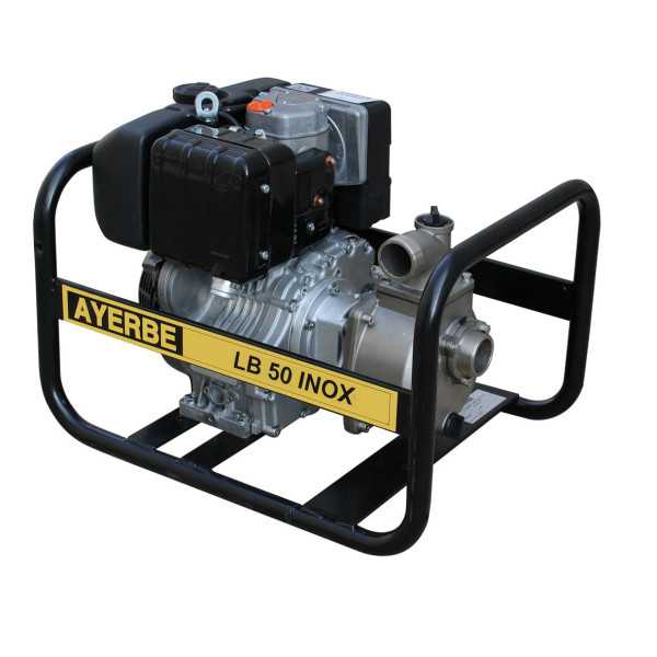 Motobomba 50 inox Lombardini AYERBE