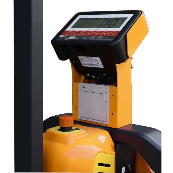 Transpaleta pesaje eleqtra 1.500 kg 1150x562 c/impr. AYERBE
