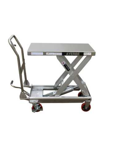Mesa Hidraulica inox. 450 kg. AYERBE
