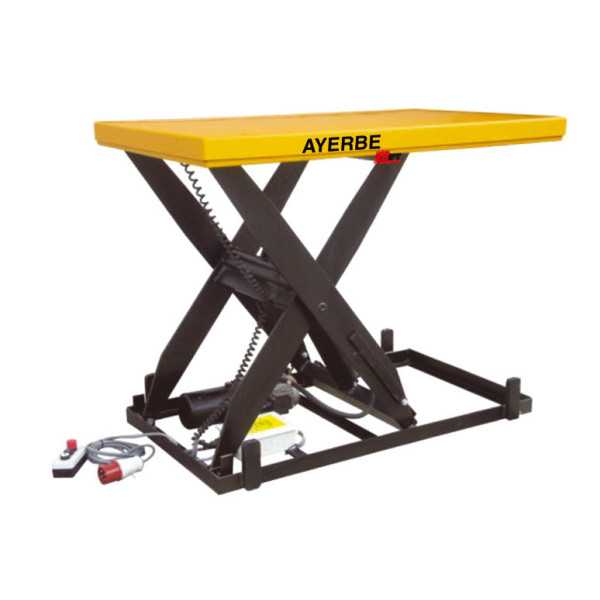 Mesa Electrohidraulica plataforma 2 t AYERBE