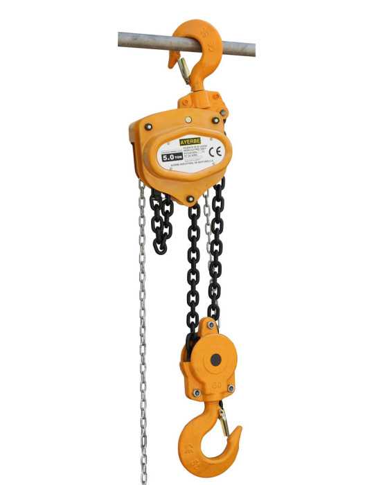 Polipasto 5 tn. profesional AYERBE