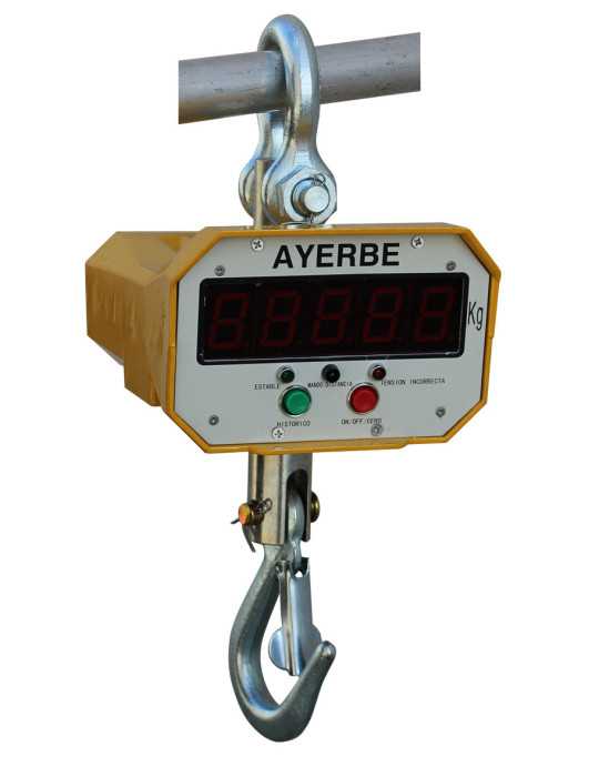 Gancho de pesaje 10 tn. AYERBE
