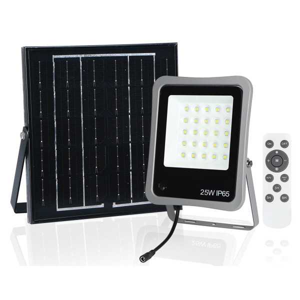 Foco solar 25 w con mando a distancia AYERBE