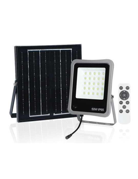 Foco solar 50 w con mando a distancia AYERBE