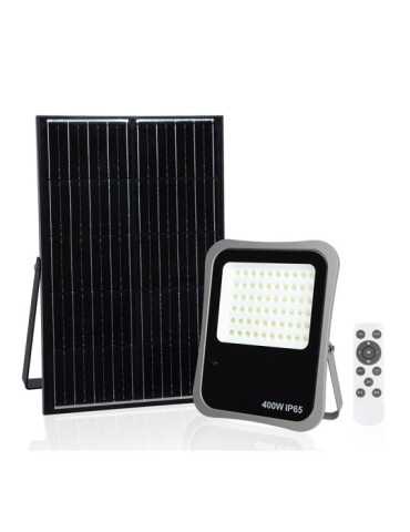 Foco solar 400 w con mando a distancia AYERBE
