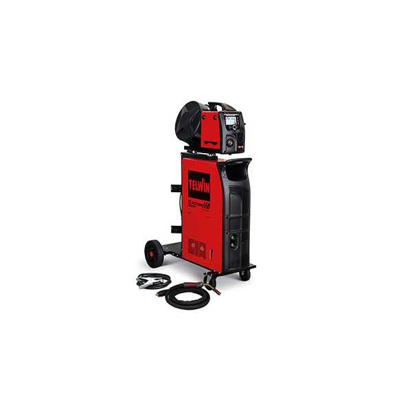 Soldador hilo Electromig 550 synergic 230v/400v aqua te-816194 TELWIN