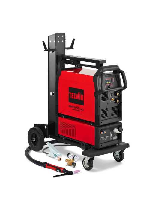 Soldador TIG Superior tig 422 wave ac/dc aqua+acc+carro te-816187 TELWIN