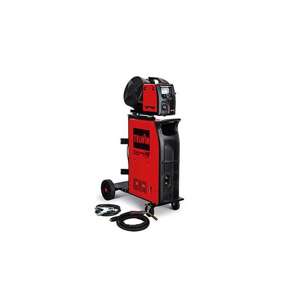Soldador hilo Electromig 450 synergic 230v/400v aqua te-816191 TELWIN