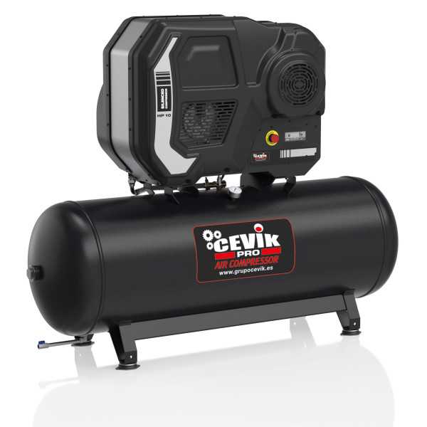 Compresor silent correas 500l 10hp pro ca-silent10-500 CEVIK