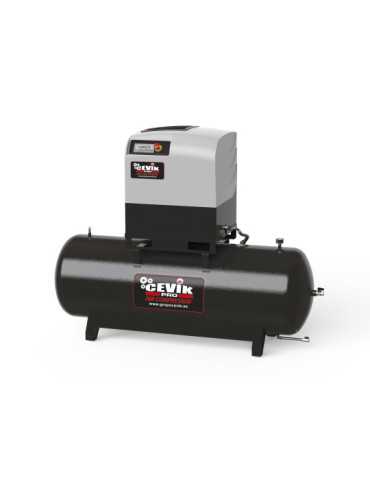 Compresor tornillo 10hp 500lt 400v pro ca-ct10-500 CEVIK