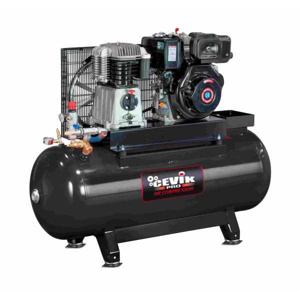 Compresor diesel 270l 11hp ca-cd11-270 CEVIK