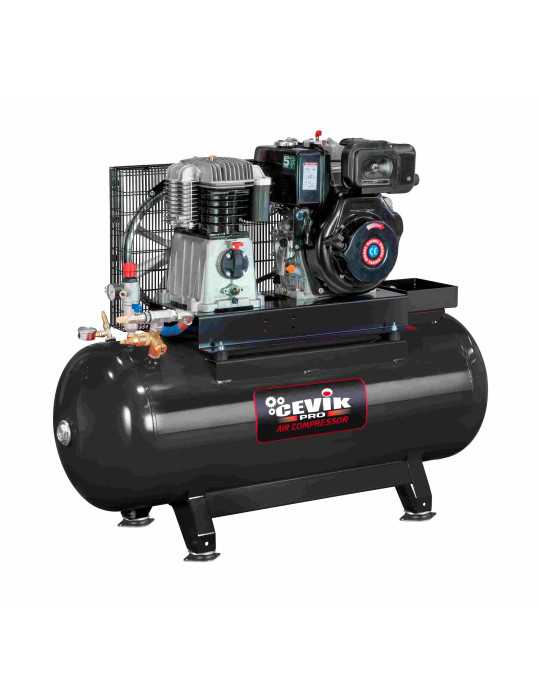 Compresor diesel 270l 11hp ca-cd11-270 CEVIK