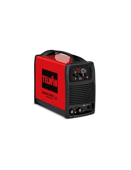 Soldador inverter MMA Superior 630 ce vrd dc 230-400v te-816032 TELWIN