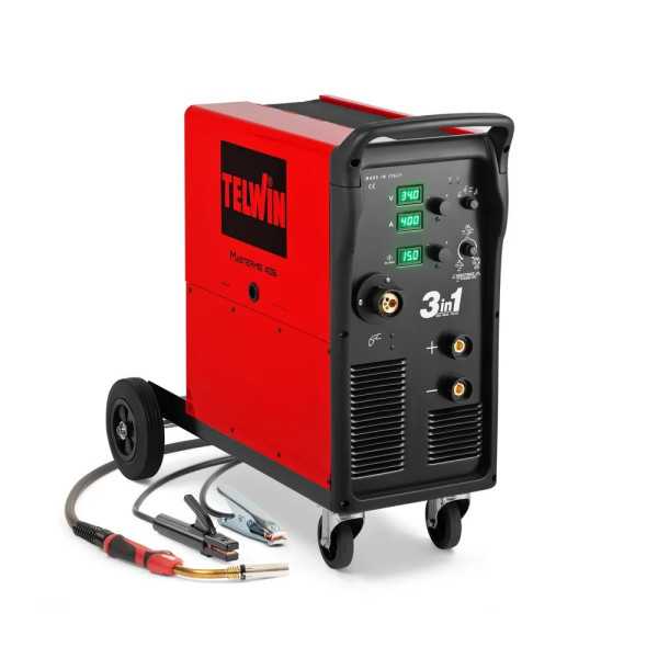 Soldador hilo Mastermig 405i sold. inverter multiproceso te-816197 TELWIN