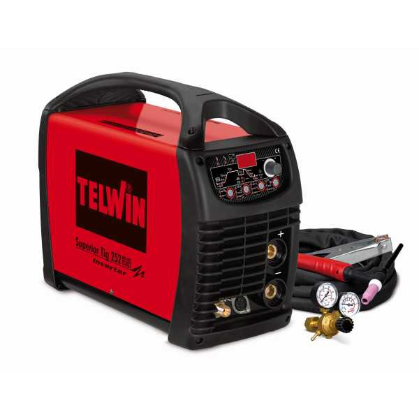 Soldador TIG Superior tig 252ac/dc hf/lift te-816117 TELWIN
